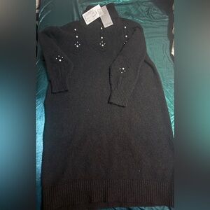 NWT Cualhie Kimmy Black Dress. L/XL super stretchy and so comfy!!